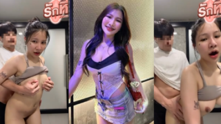 คลิปหลุด Giftyea น้องกิ๊ฟ สาวหมวยดาวติ๊กต๊อกหุ่นเด็ดโดนแฟนจับเย็ดยืนกระแทกหีคาชุดในห้องน้ำเสียวๆบีบนมไปเย็ดไปฟินๆร้องครางซี๊ดเร้าใจจนน้ำแตกในร้องครางอย่างเสียว